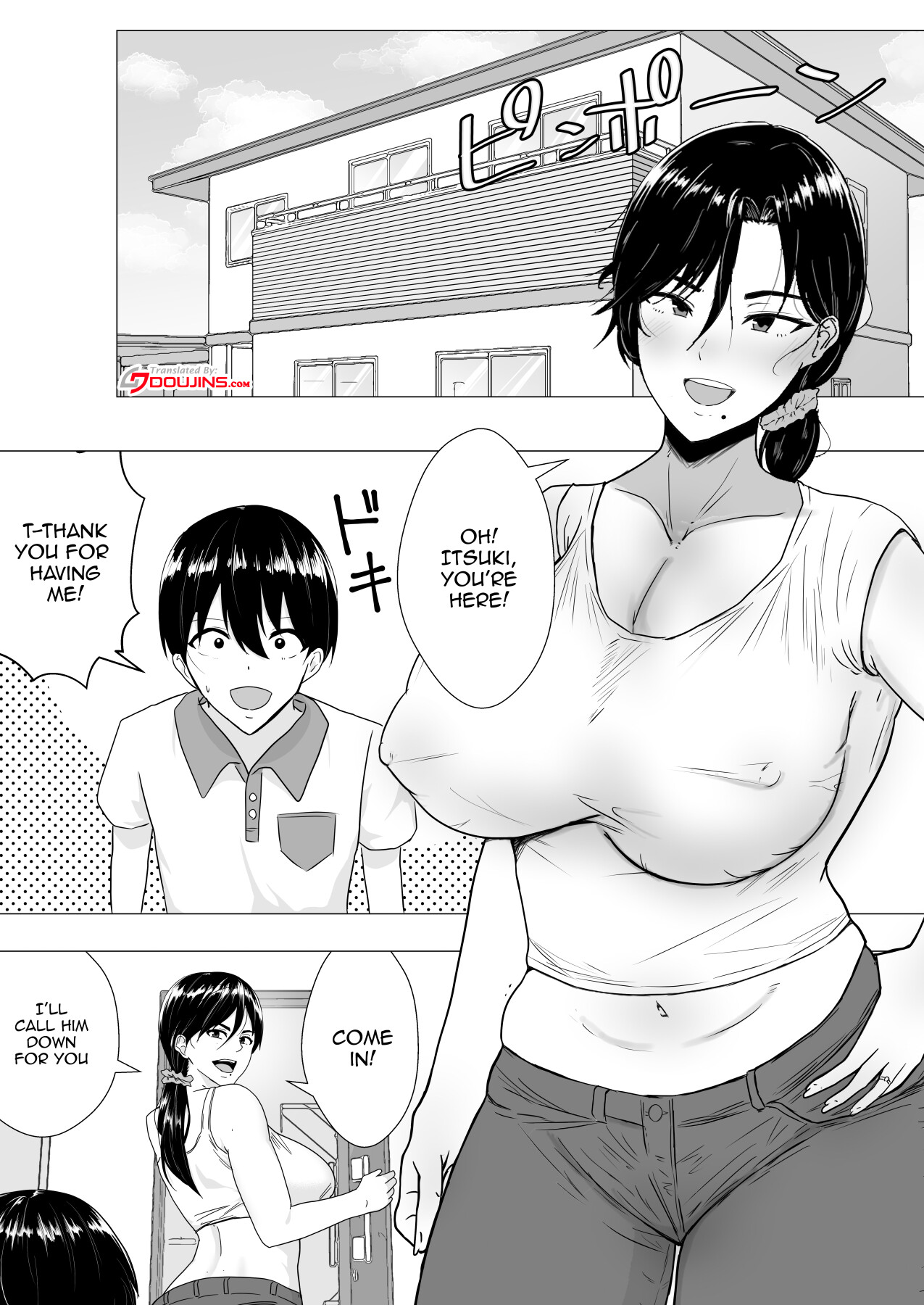 Hentai Manga Comic-Gutsy Mom ~Until The Energetic Mother Falls To My Giant Dick~-Read-3